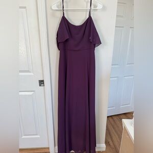 Elegant Purple Women's Dress